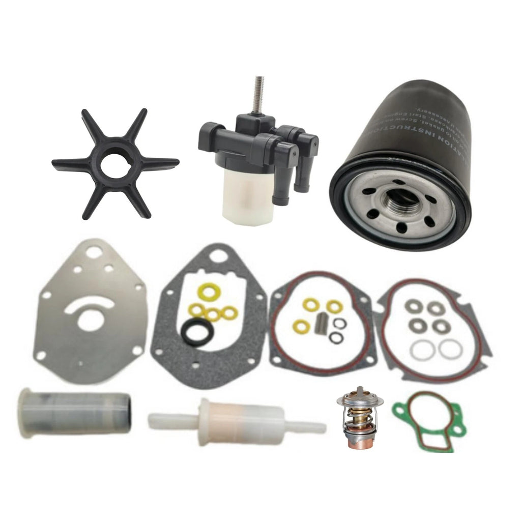 Maintenance Kit for Mercury 40 50 60 HP EFI 4Cyl 4-Stroke (2000–2023) 8M0113483 8M0117413