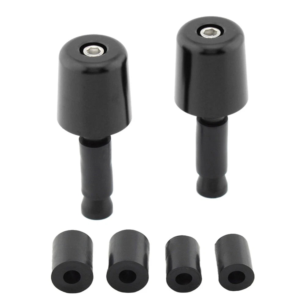 Handlebar Grips for Universal Motorcycle (1.5 in/38.1mm) Black