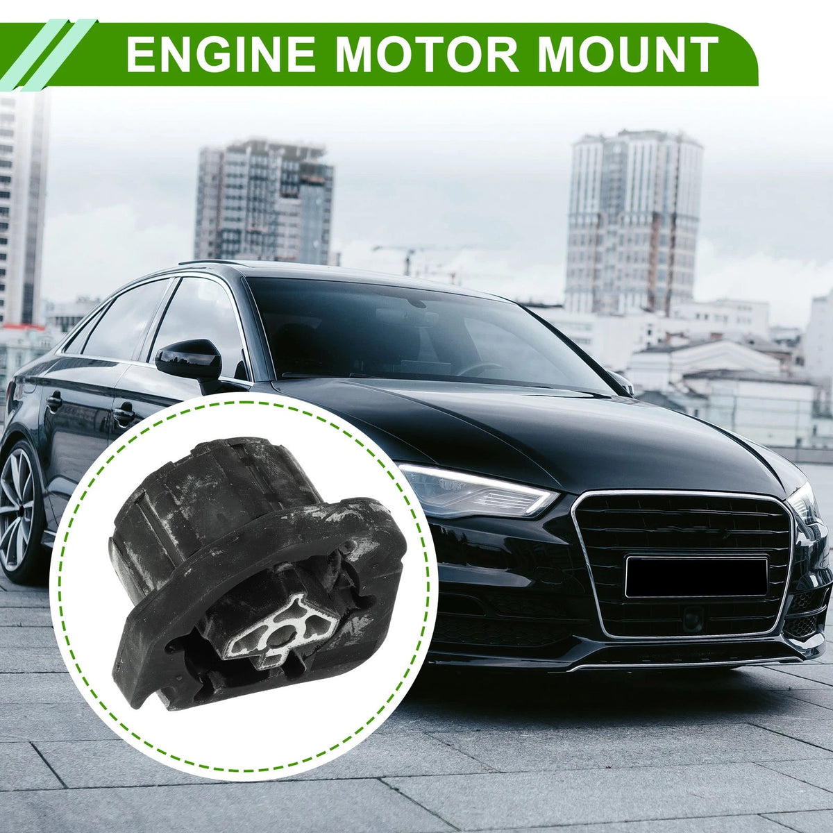 Engine Motor Mount Replacement for BMW X5 F15 2014–2018 2.0T A/MT