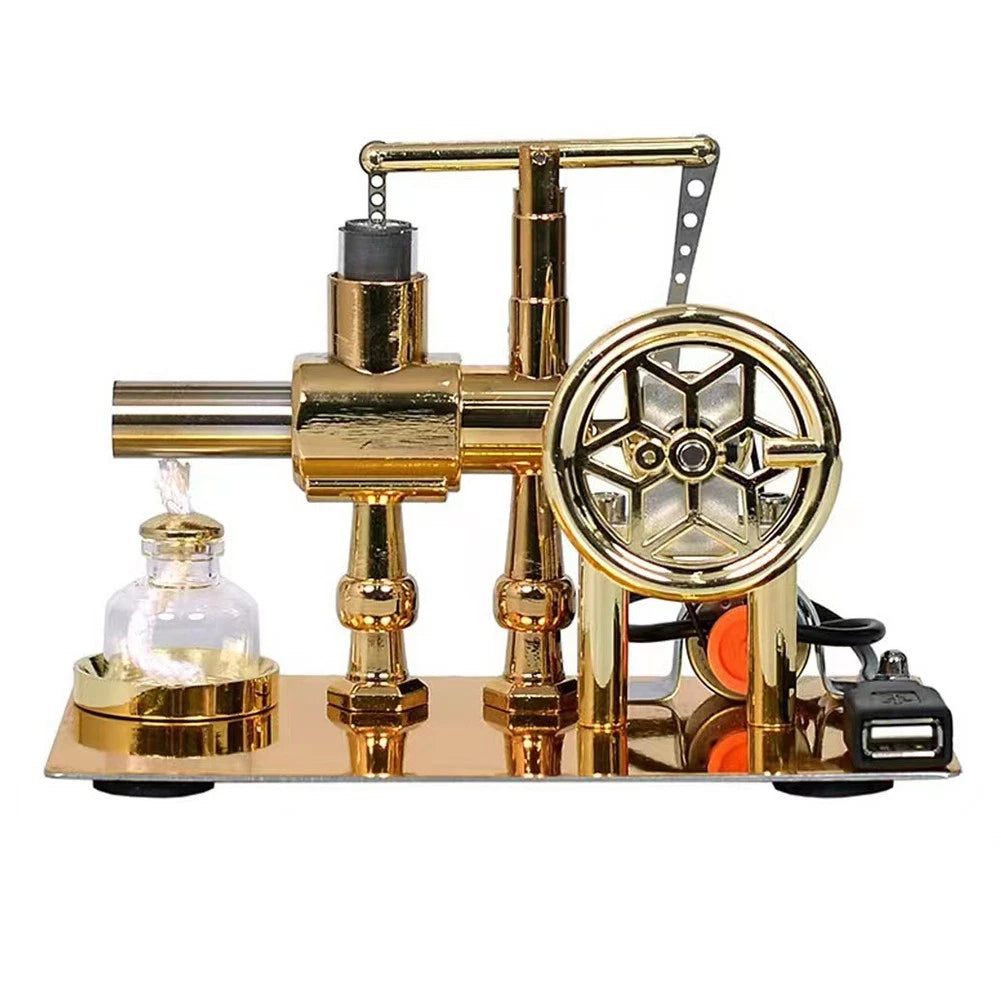 Single Cylinder Engine Generator for Physics Science Demonstration Model