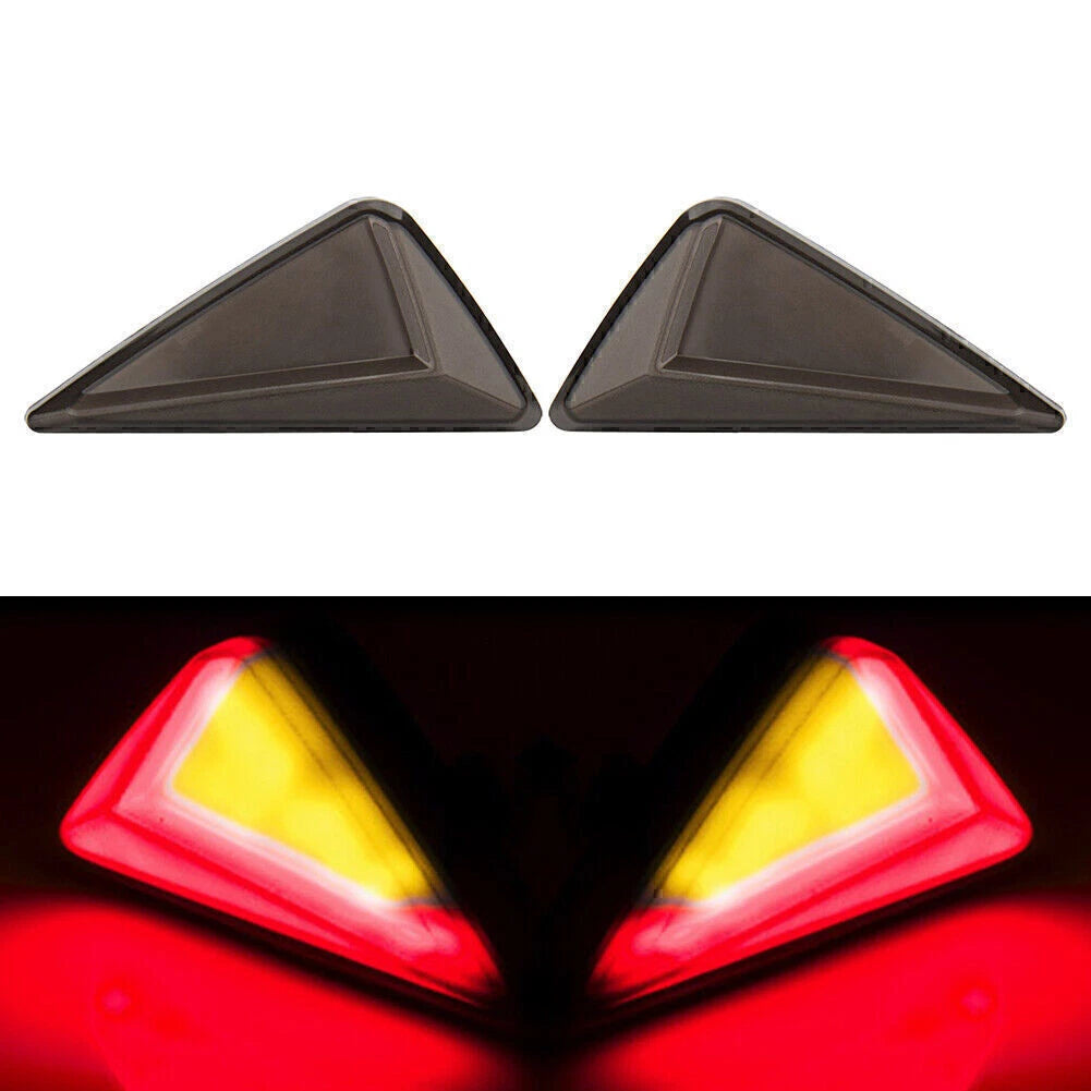 Amber Red Flush Mount LED Turn Signal for Motorcycle
