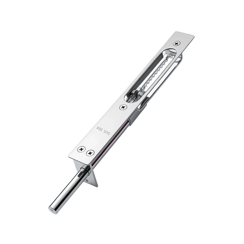 6 Inch Stainless Steel Flush Bolt with Automatic Spring for Metal Doors