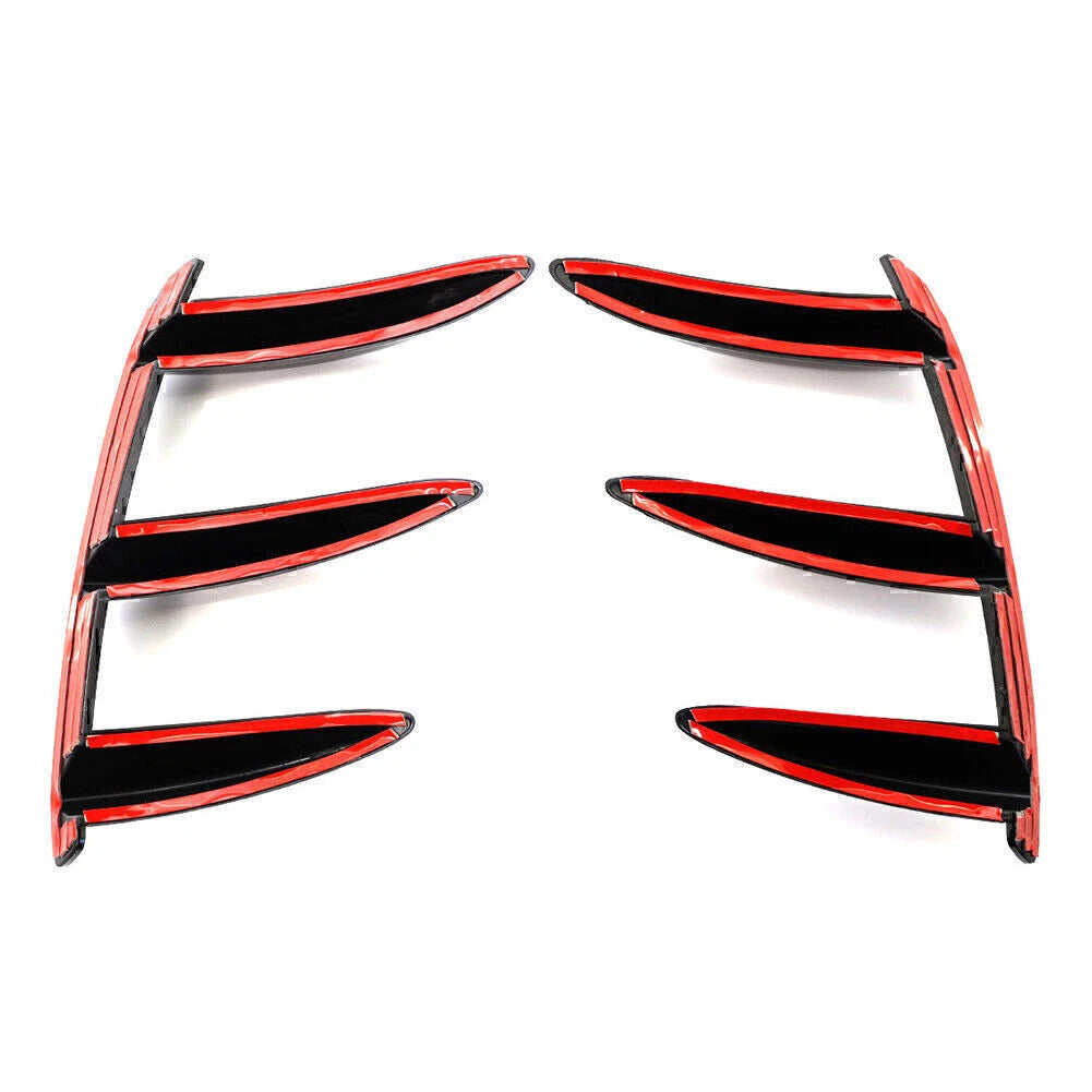 Rear Bumper Splitter Spoiler for Mercedes Benz W176 A200 A250 A45 (2013–2018)