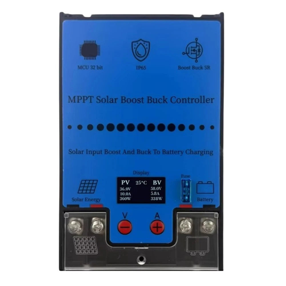 MPPT Solar Controller for 12V 24V 36V 48V 60V 72V Battery Packs