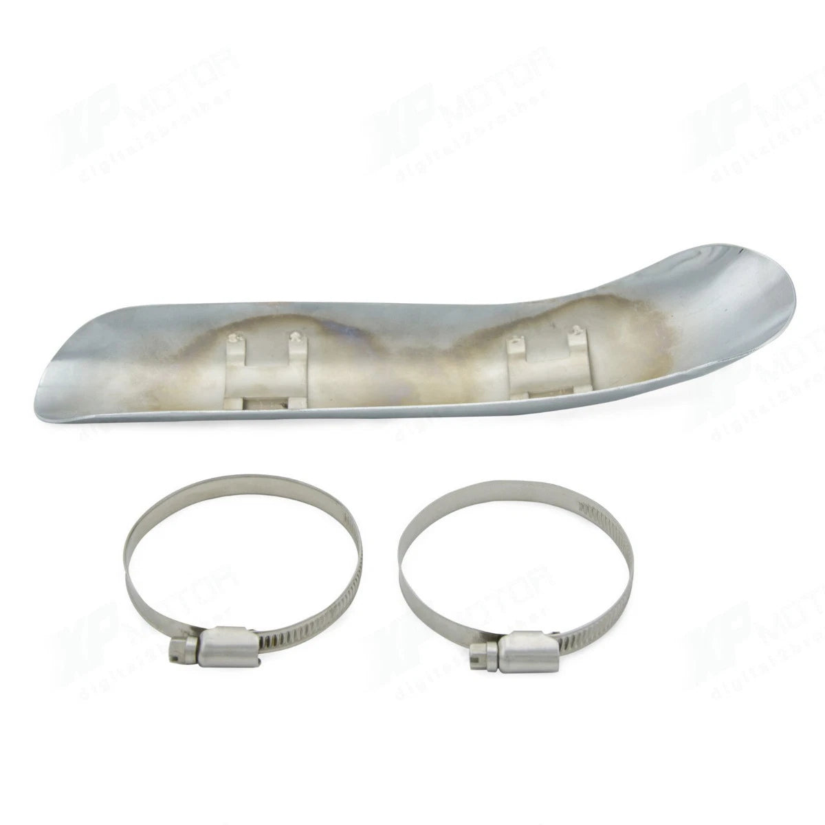 Muffler Pipe Curved Heat Shield for Yamaha Raider/V Star/Roadliner (2008–2023)