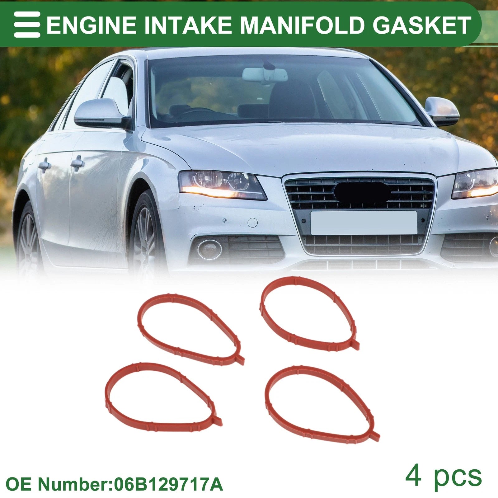 Engine Intake Manifold Gasket Set for Audi A4 (1994–2008)