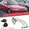 4pcs Spark Plug Wire Ignition Coil Cable for Honda Accord (1994–2002)