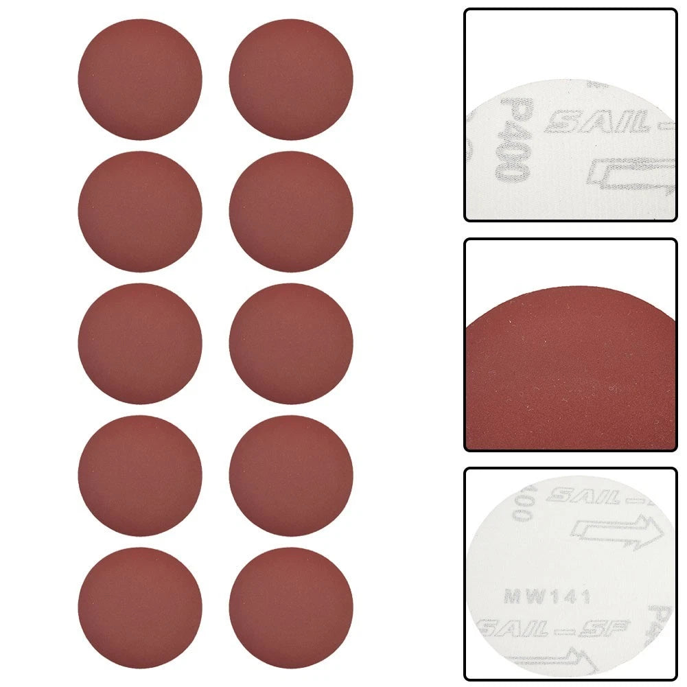 10pcs 4 Inch Sanding Disc Pad Set 40-2000 Grit for Polishing