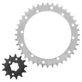 Front and Rear Sprockets Kit for Yamaha Warrior 350 YFM350X (1989–2004)