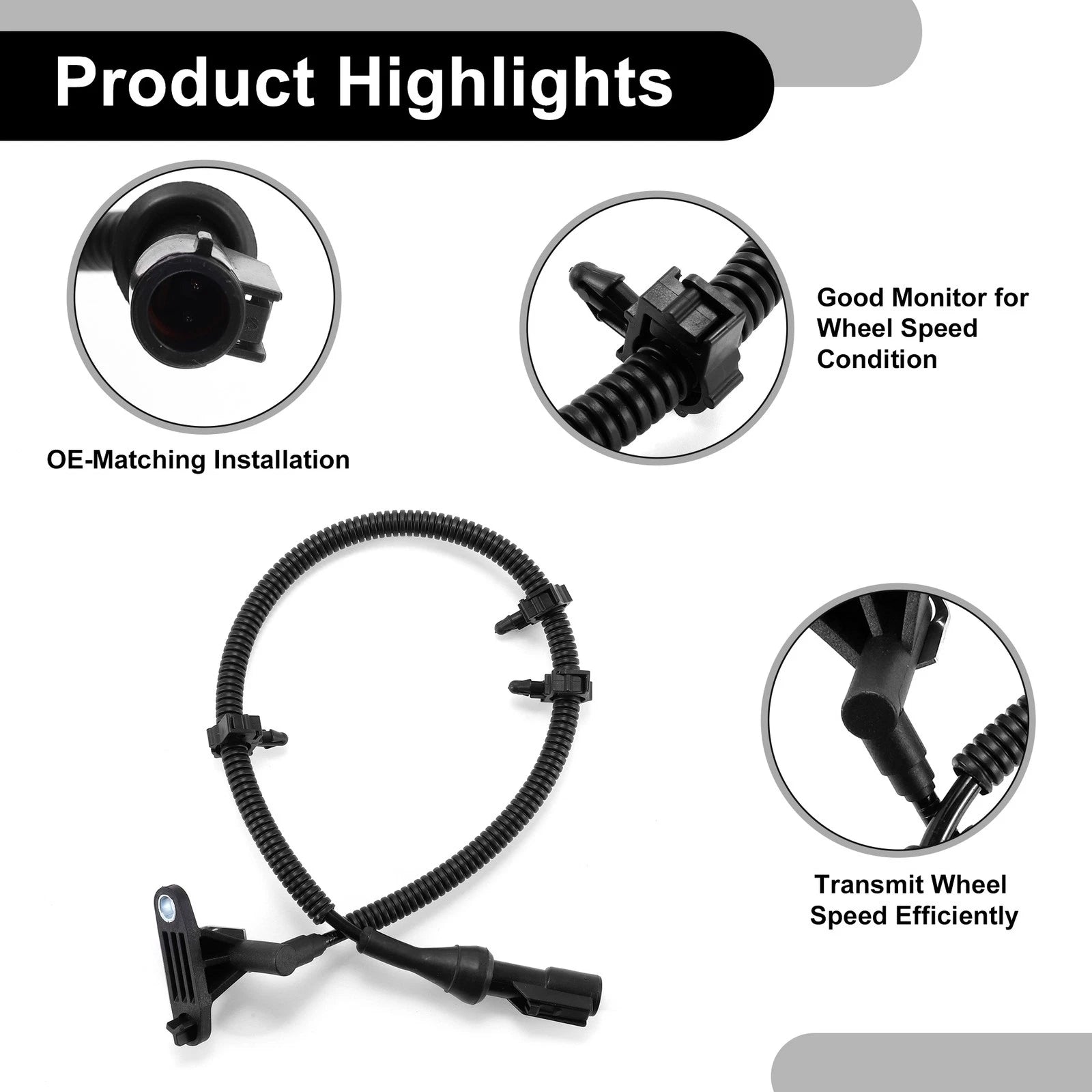 ABS Wheel Speed Sensor No.2L2Z2C190AC for Ford Explorer (2003–2005)