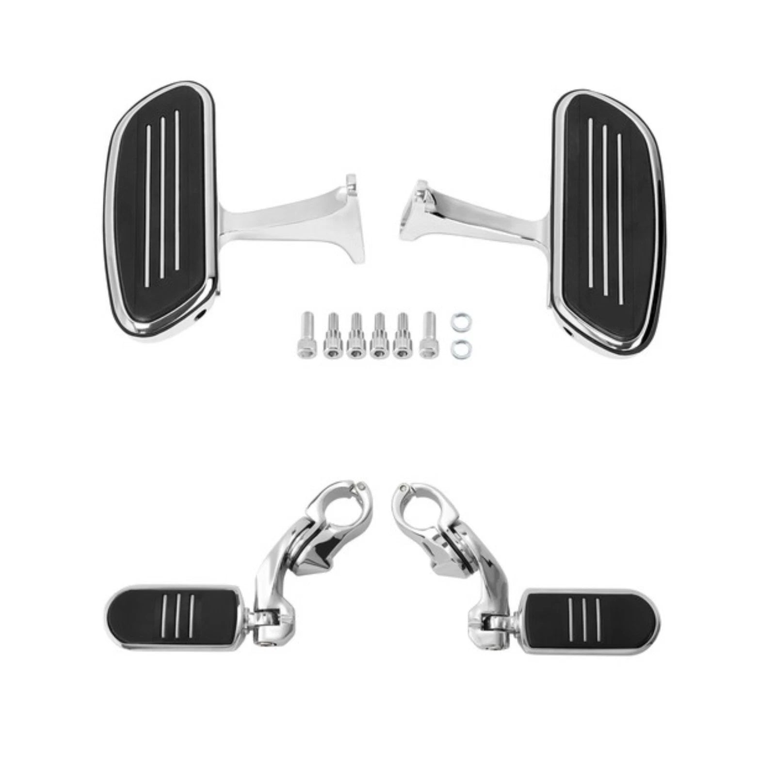 Pegstreamliner Floorboards 1.25" for Harley Touring