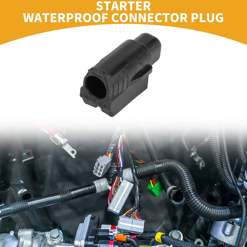 Starter Connector Plug Waterproof 1 Pin Replacement for Toyota Corolla (2002–2018)