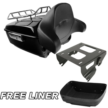 Trunk Backrest Pad for Harley Road Glide King (2014–2025)