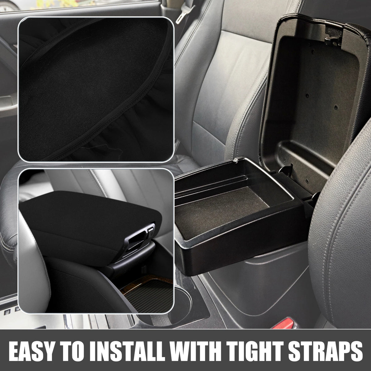 Center Console Pad Armrest Cover for Jeep Wrangler JL/JLU (2018–2023)