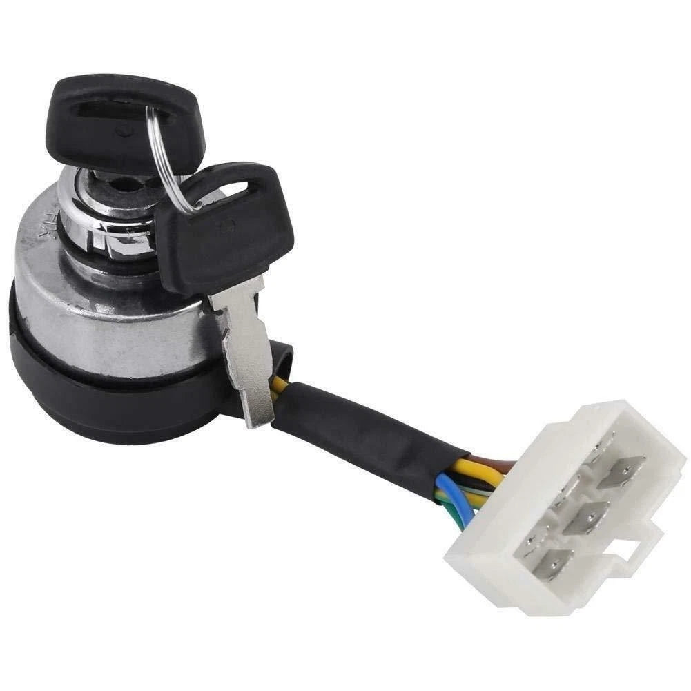 6 Wire Ignition Key Switch for Powerland 4400E 6500E 8500E 10000E