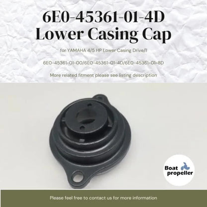 Lower Casing Cap for Yamaha Outboard Motor 4, 5 HP (5MLHX/4MLHS) 6E0-45361-01-4D