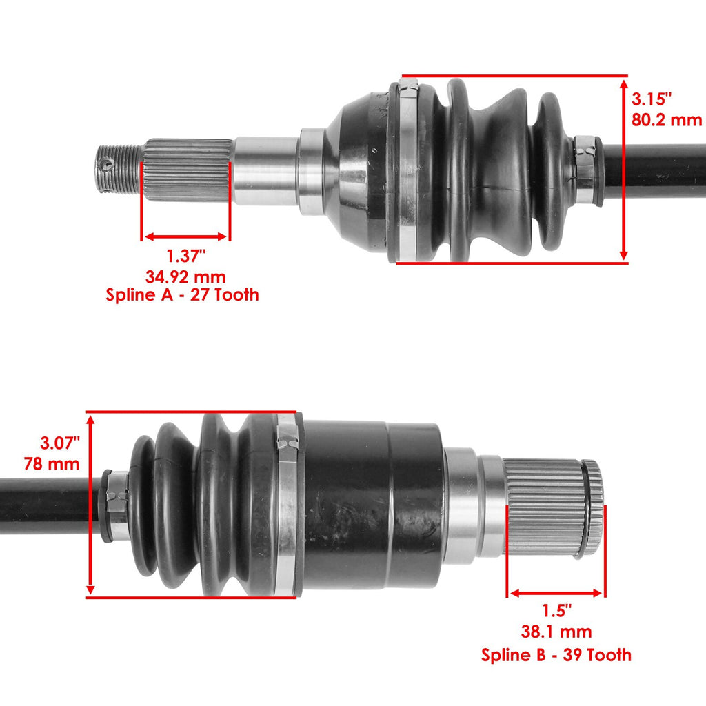 CV Joint Axle Rear Right Replacement for Kymco UXV 500 4x4 (2009–2014)