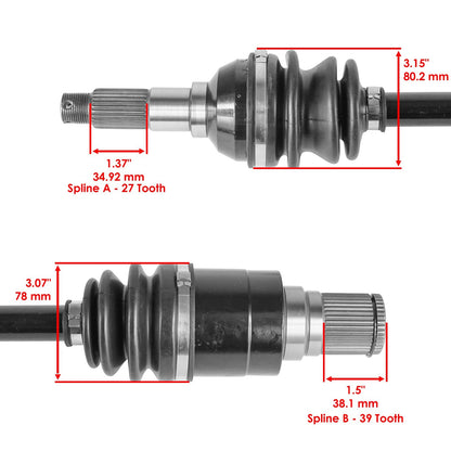 CV Joint Axle Rear Right Replacement for Kymco UXV 500 4x4 (2009–2014)