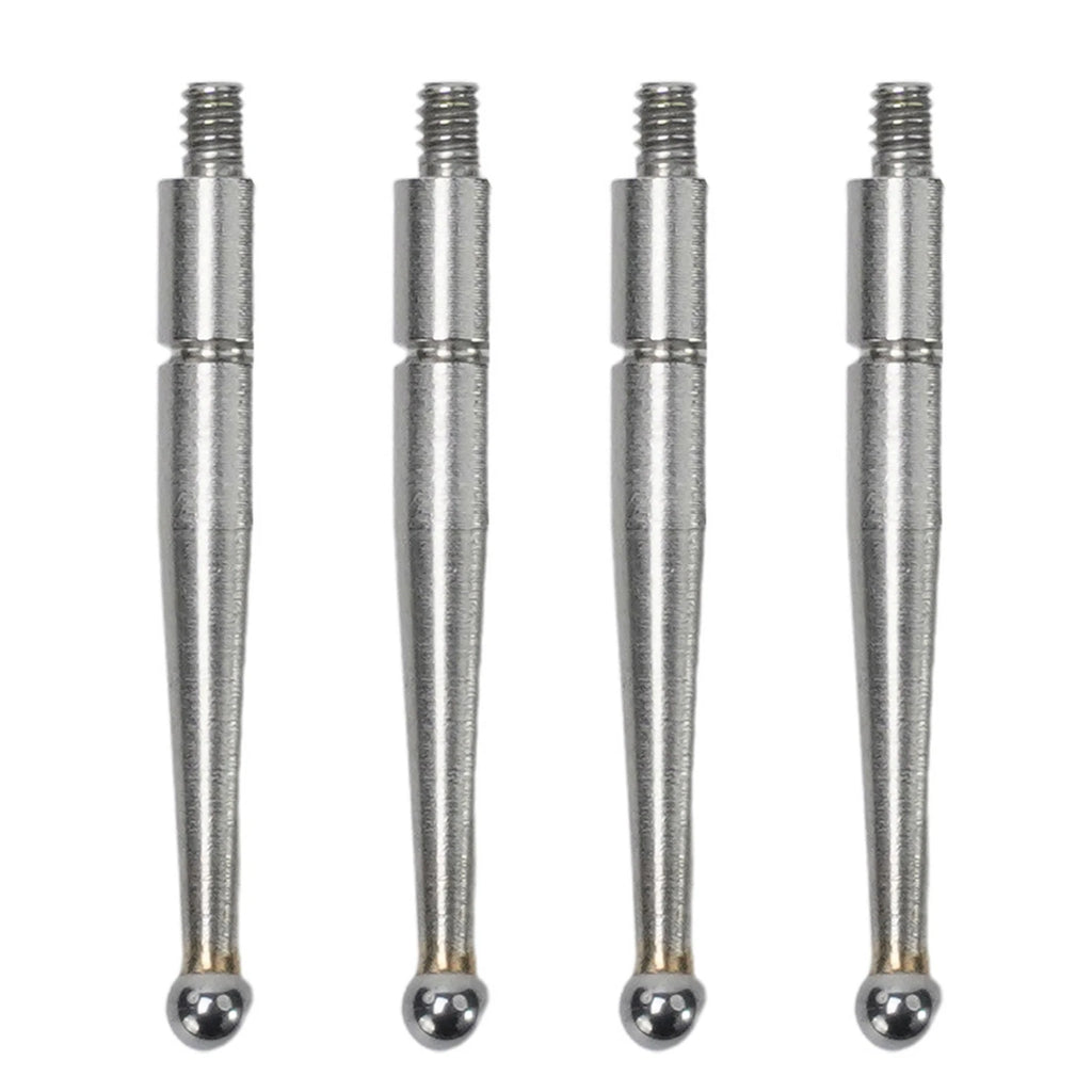 Set of 4 Contact Points for Dial Test Indicator M1 6 Thread Shank