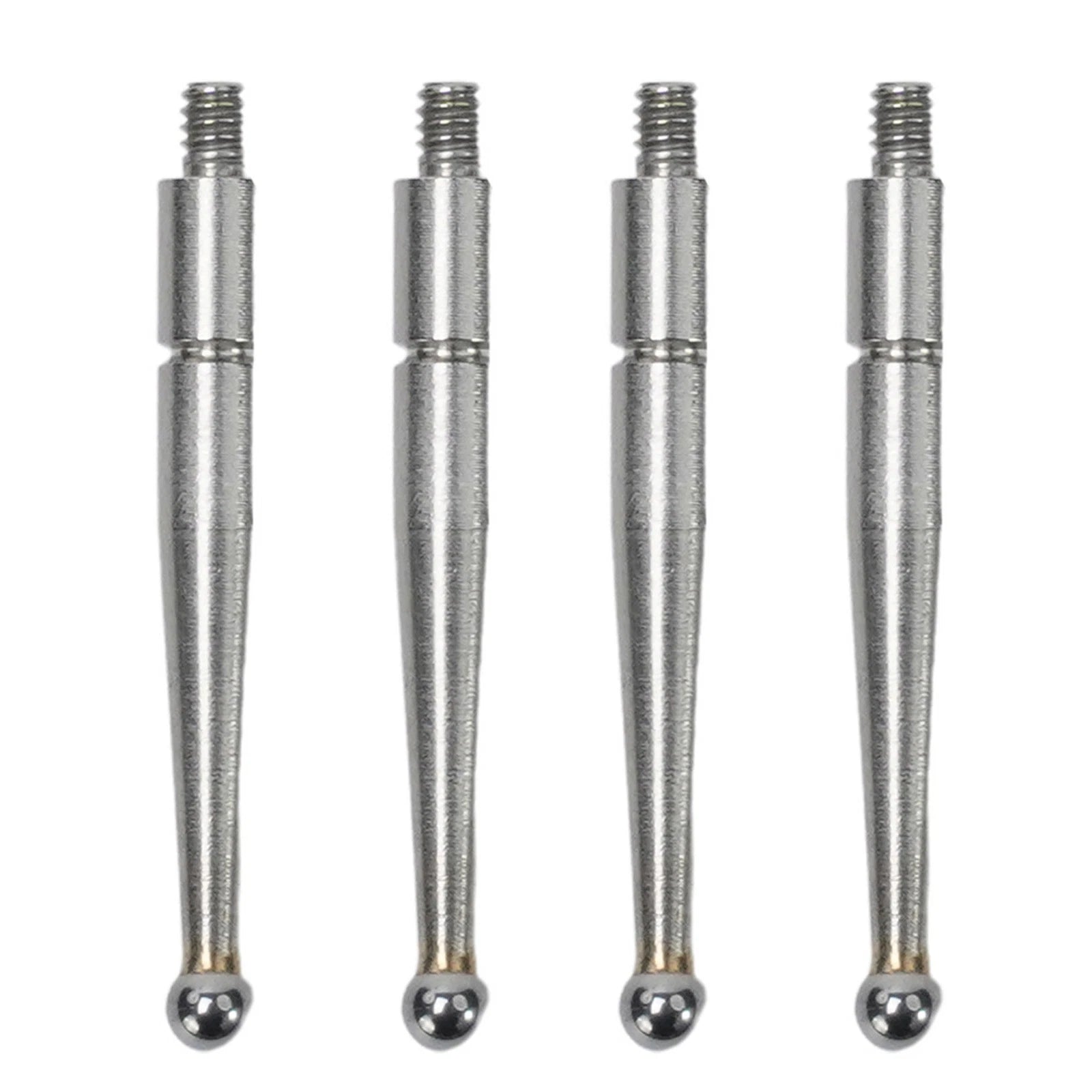 Set of 4 Contact Points for Dial Test Indicator M1 6 Thread Shank