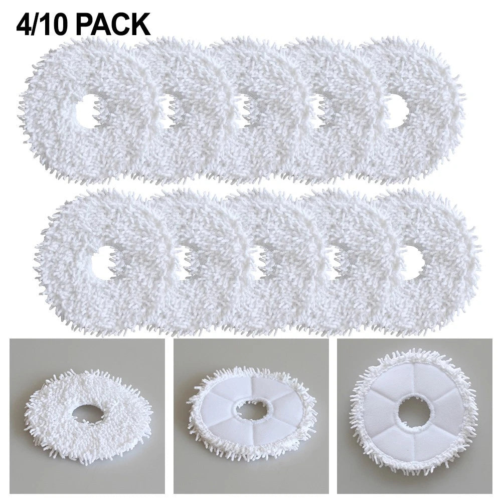 10 Pack Mop Cloths for Eureka J12 Ultra Robot Vacuum Cleaner