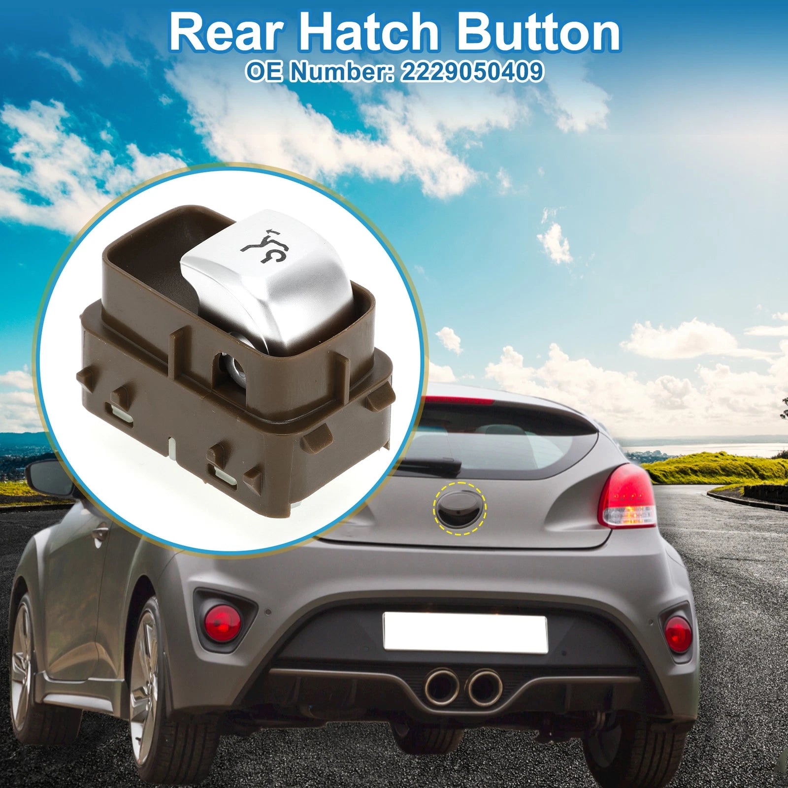 Trunk Release Switch Replacement for Mercedes-Benz C200 E200 G500 (2008–2016)