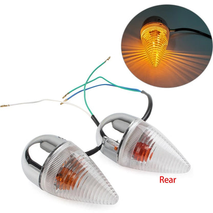 Clear Rear Turn Signal Light for Yamaha XV1900 (2006–2013)