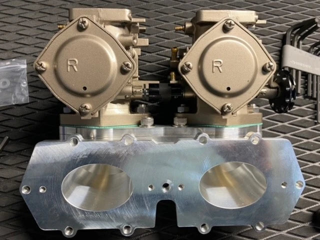 Billet Dual Carb Intake Manifold for Yamaha Superjet (62T)
