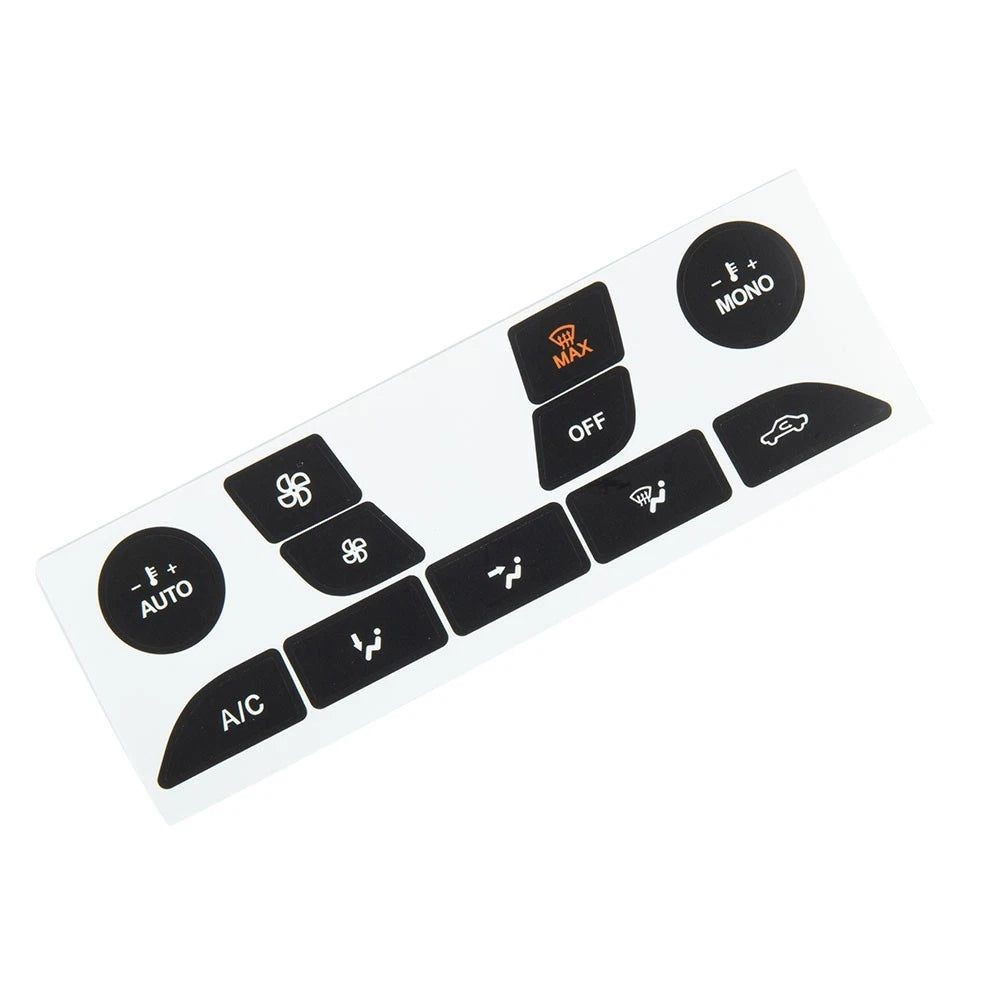 A/C Button Repair Sticker for Vehicle