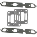 Exhaust Riser Elbow Manifold Gasket Kit for Mercruiser 4.3L V6 (1996–2006) 27-863724, 99757