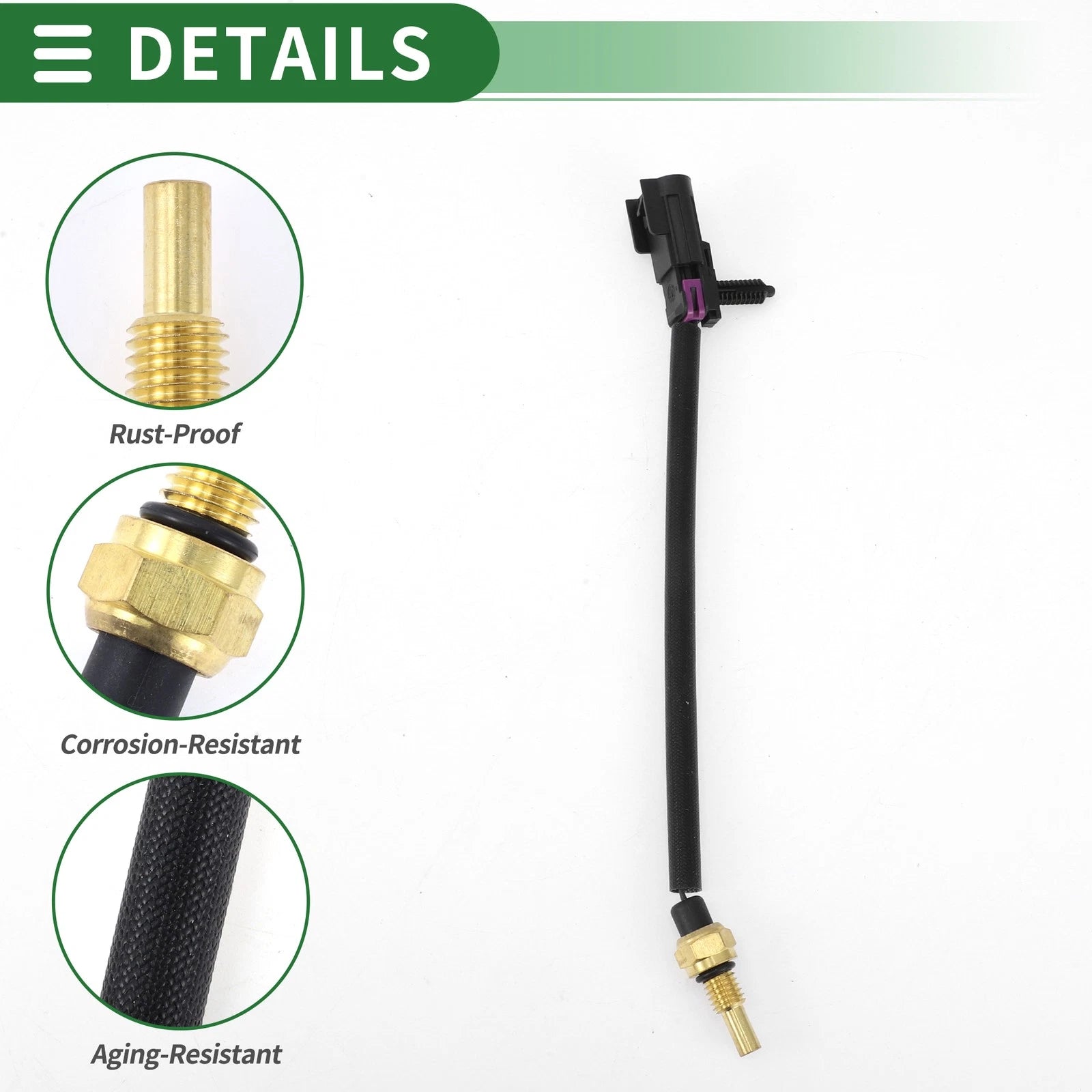 Engine Coolant Temperature Sensor for Chevrolet Colorado (2012–2012)