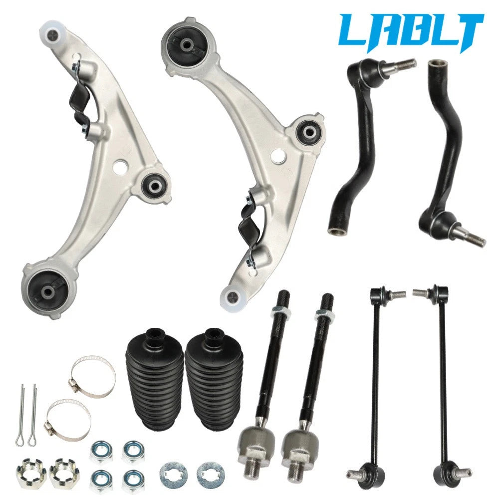 10pc Lower Front Control Arms & Suspension Kit for Nissan Altima (2007–2012)