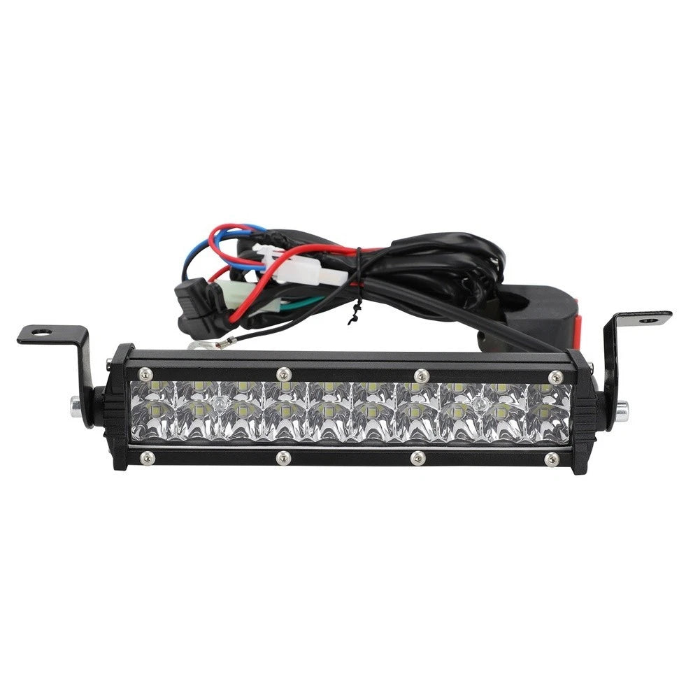 Black LED Light Bar for Motorcycle (23x15x15cm)