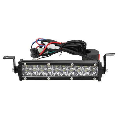 Black LED Light Bar for Motorcycle (23x15x15cm)
