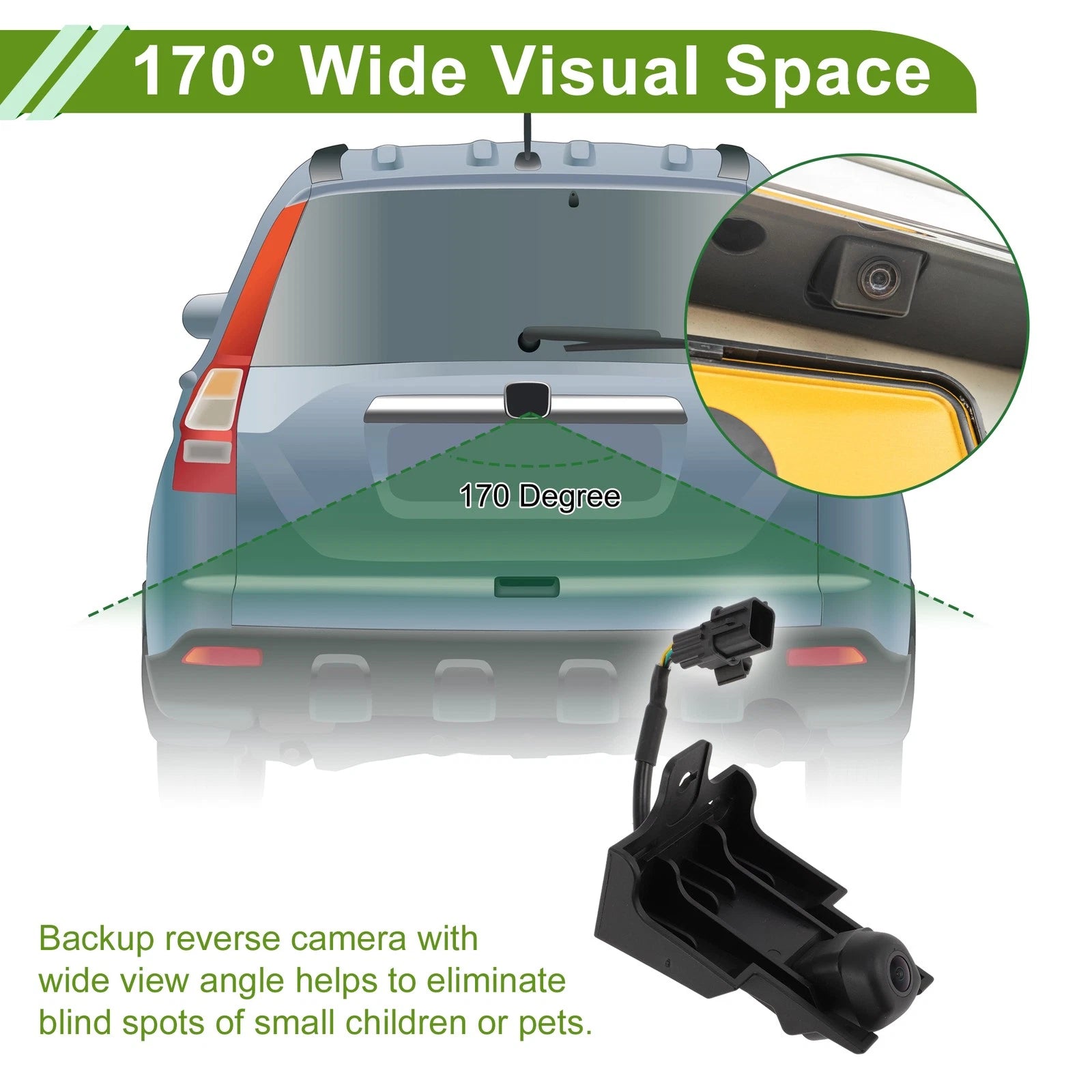 Car Camera Rear View Backup for Hyundai Veloster N (2019–2020)