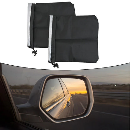 Auto Car Side Mirror Covers 2 Pack for Rearview Frost Snow Ice Protection