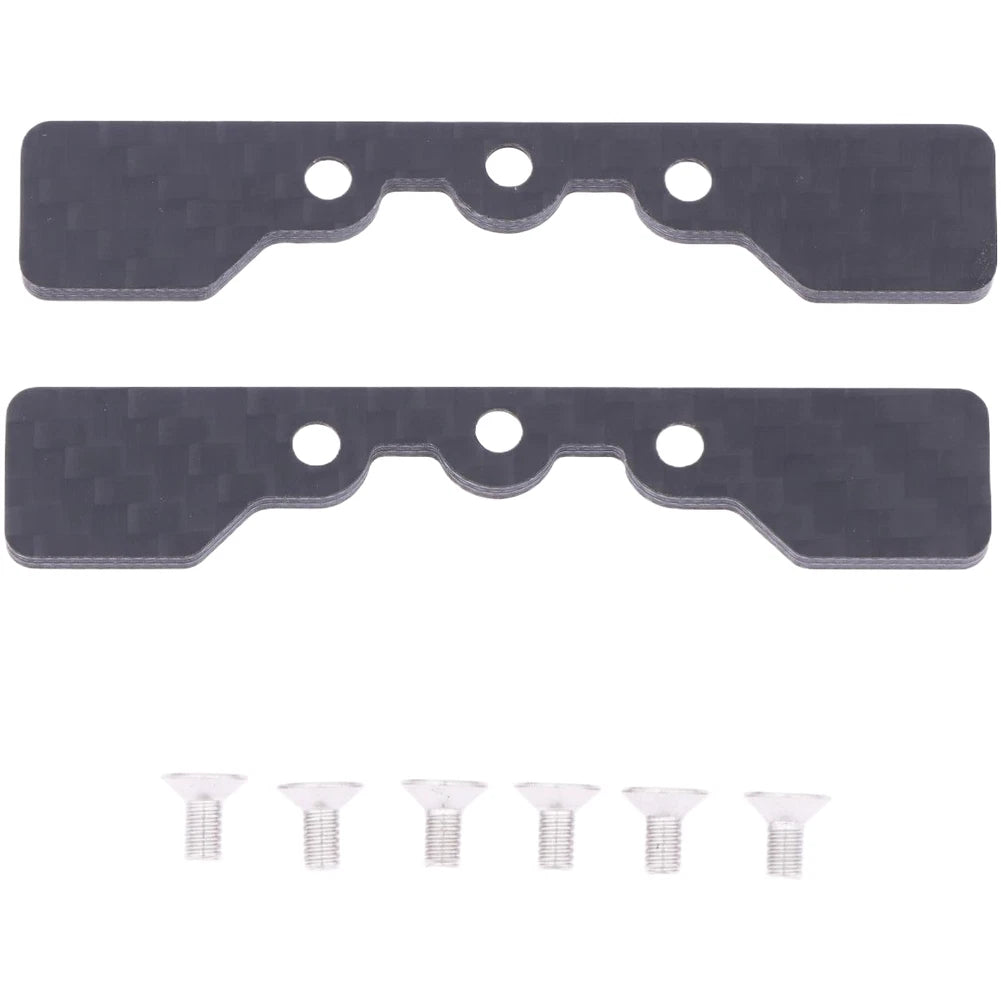 Carbon Fiber Lower Arm Stopper Plate for Tamiya TT02 (110)