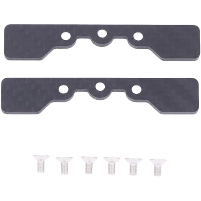 Carbon Fiber Lower Arm Stopper Plate for Tamiya TT02 (110)