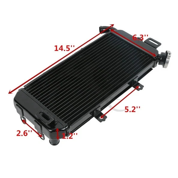 Radiator Cooler for Kawasaki Ninja 650R ER6N ER-6F (2006–2008)