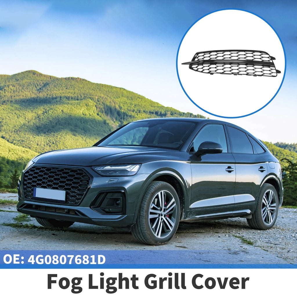 Front Left Fog Light Grill with Hole for Audi A6 C7 (2011–2014)