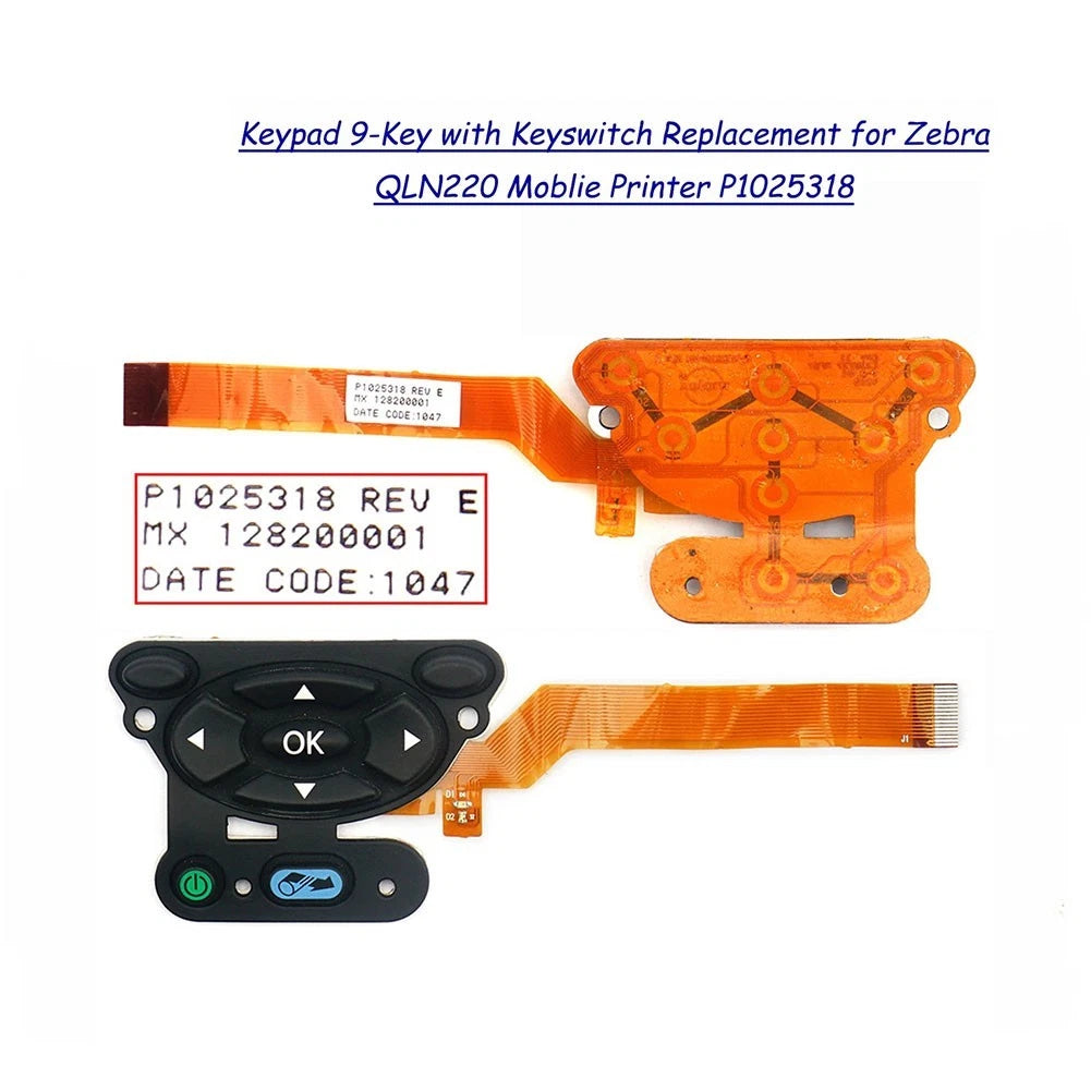Keyboard for Zebra Mobile Printer QLN220 QLN320