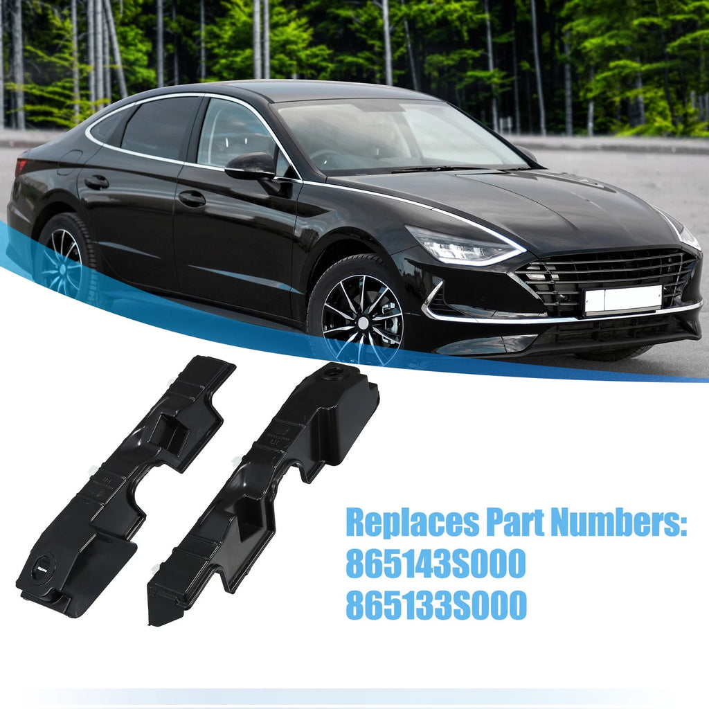 Front Bumper Bracket Pair Replacement for Hyundai Sonata (2011–2015)