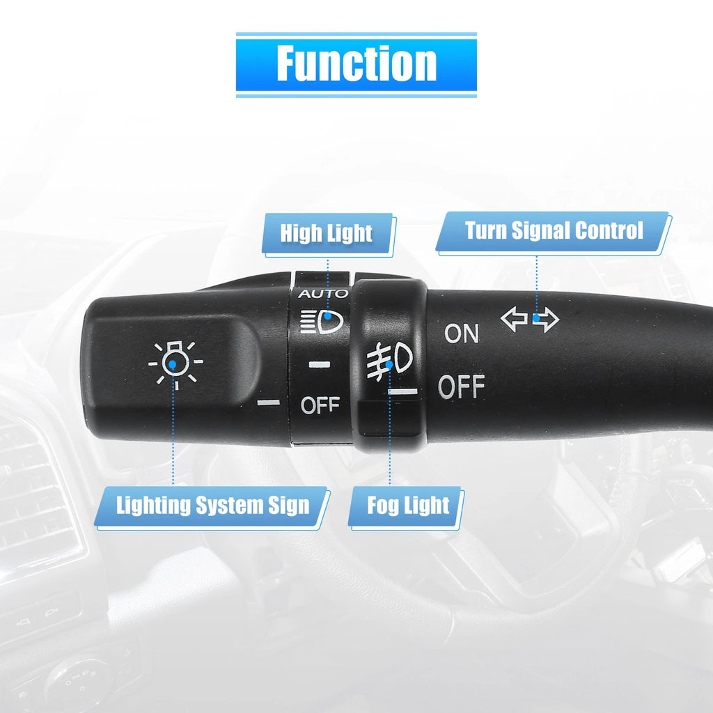 Multifunction Wiper Turn Signal Switch Replacement for Toyota Camry (1999–2001)