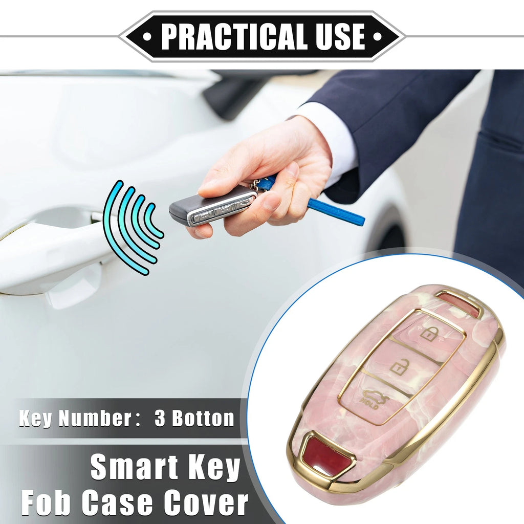 Key Fob Cover Replacement for Hyundai Accent Tucson (2000–2021)