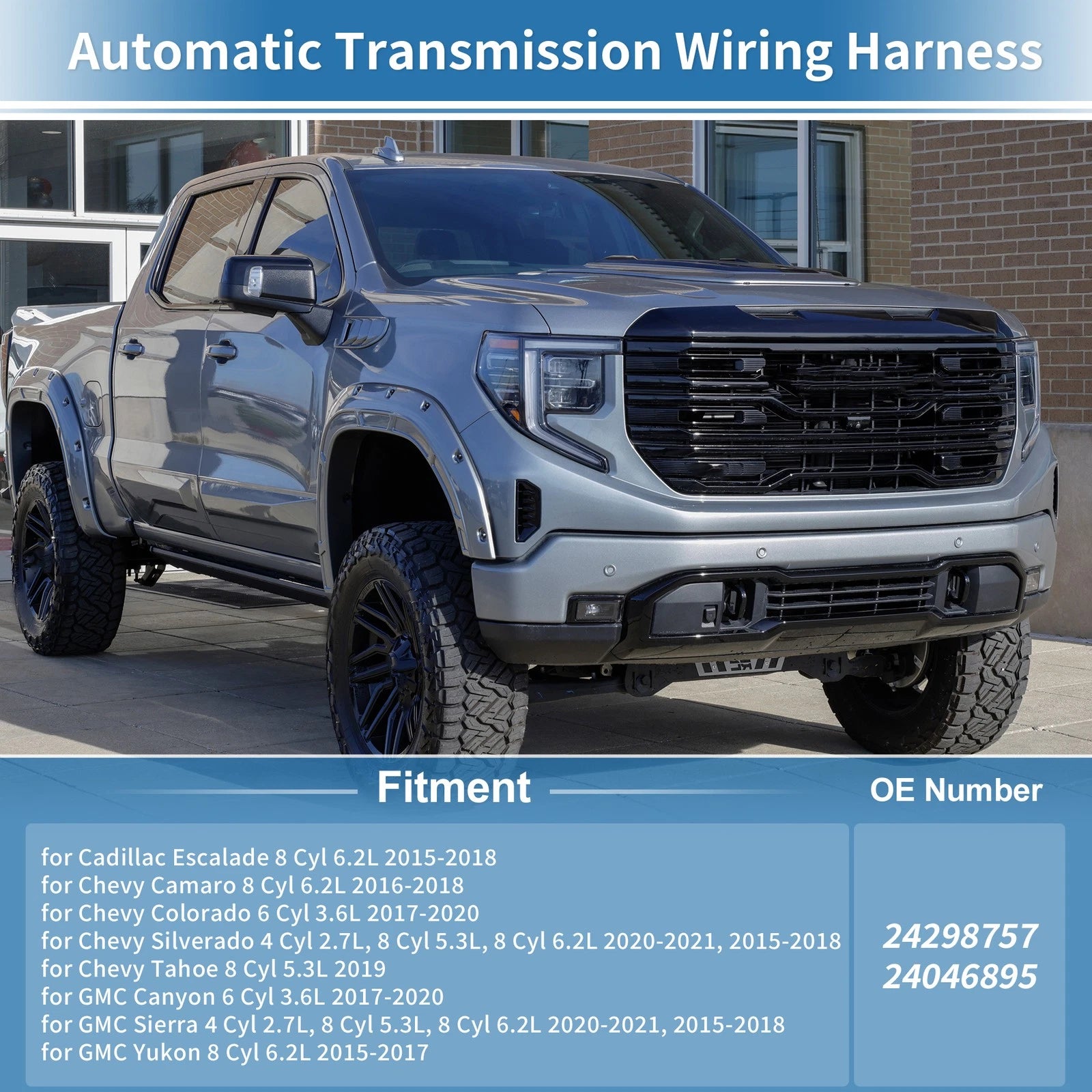 Automatic Transmission Wiring Harness Replacement for Chevy Silverado (2015–2018)