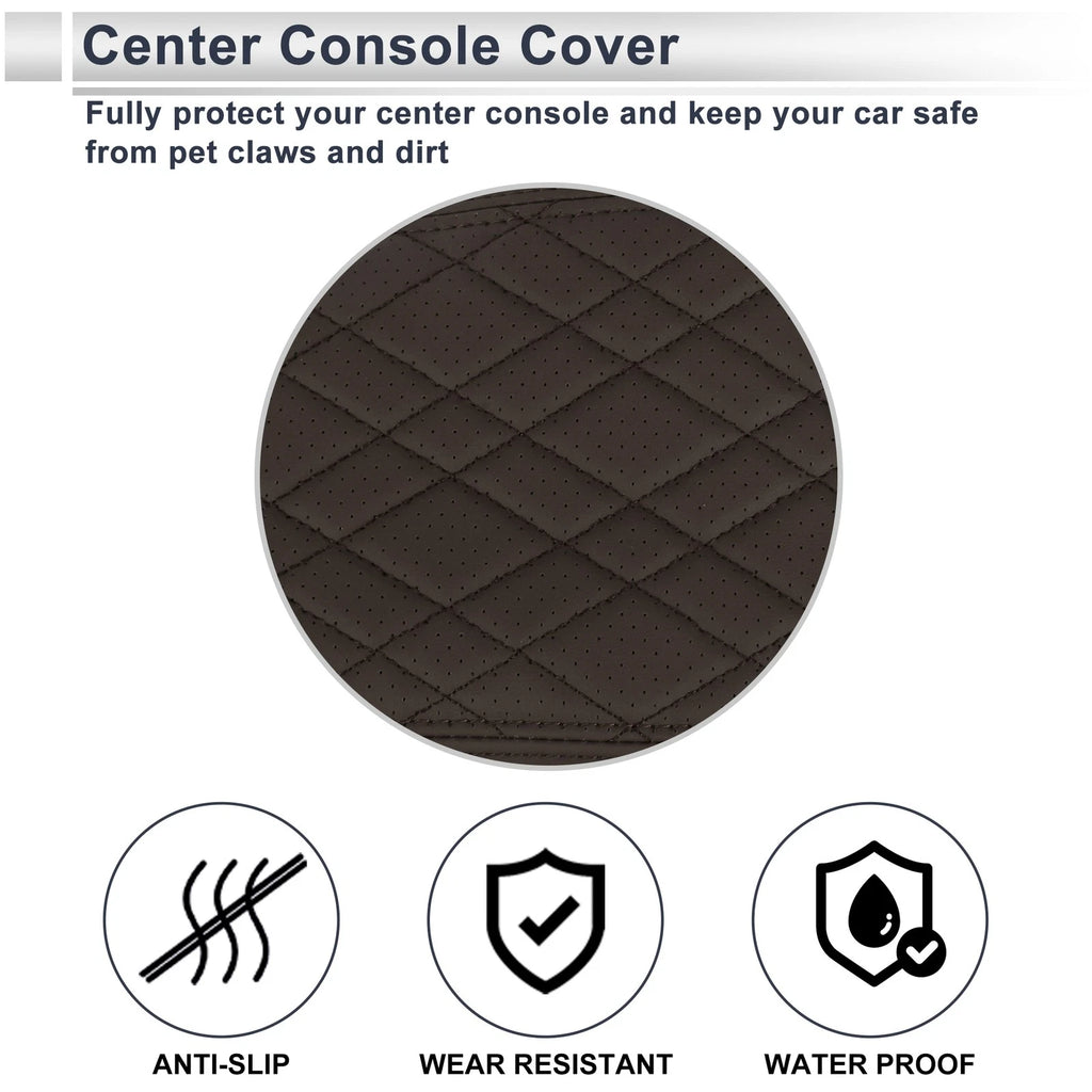 Center Console Cover for BMW 1 Series (2012–2018) Deep Brown