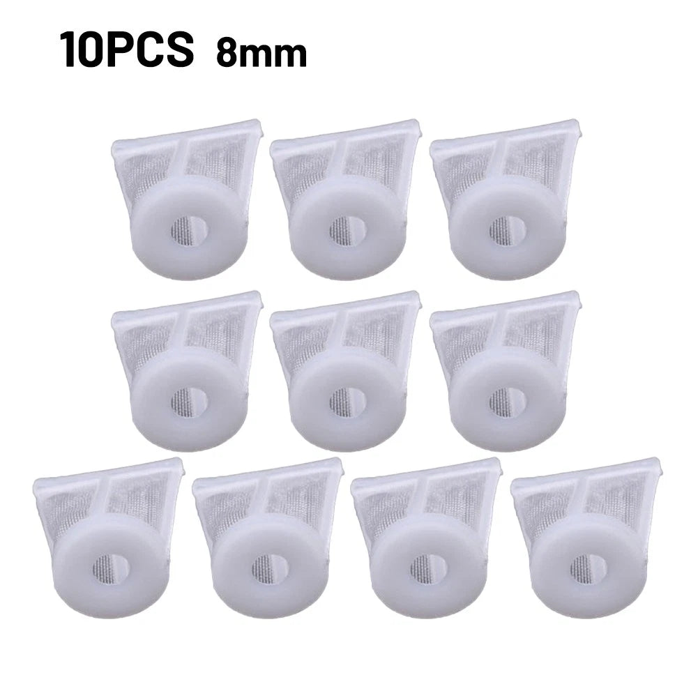10 PCS Pot Paint Filter for Auto Accessories 120 Mesh 8/10/12mm