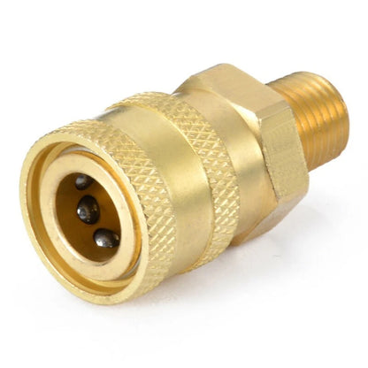 Brass Quick Coupler for High-Pressure Equipment