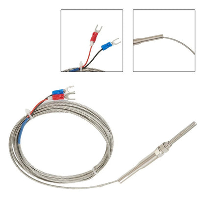 K-Type Thermocouple Probe Sensor for Automotive Applications (100–1250°C)