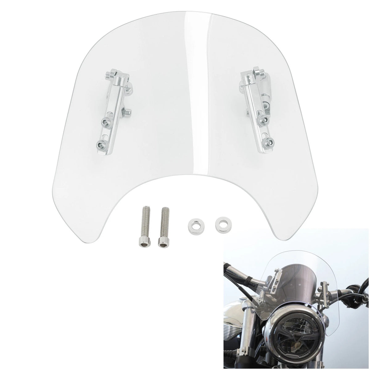 5.75" Round Headlight for Harley Sportster XL 883 1200 (1988–2022)